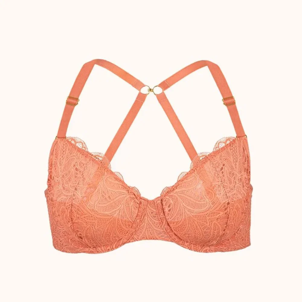 LIVELY Unlined Lace Bra - Picture 2 of 15